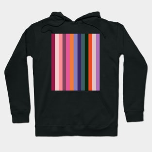 Stripe Pattern Hoodie